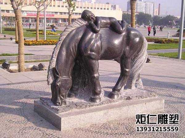 文化广场石材雕塑