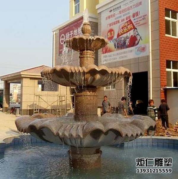 石雕黄锈石喷泉(图2) 1434433453.jpg