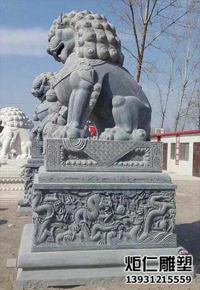 青石中式石雕狮子(图3) 20161117181843.jpg