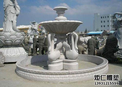 花岗岩石雕天鹅喷泉(图2) 3.jpg