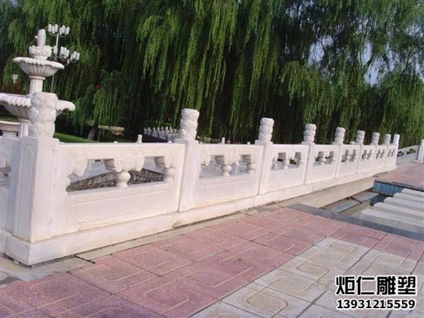 草白玉中式石雕栏板(图1) 26.jpg