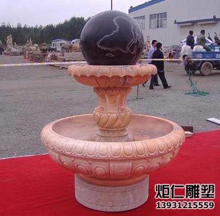 晚霞红石雕风水球(图1) 51.jpg