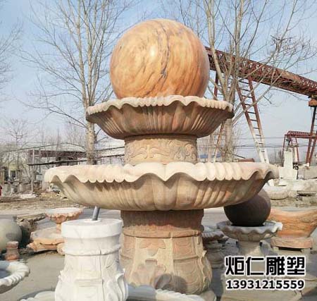 晚霞红石雕风水球(图3) 52.jpg