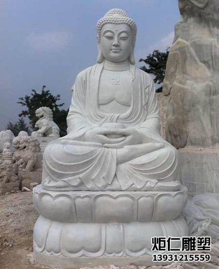 大型石雕坐佛像(图2) 3.jpg
