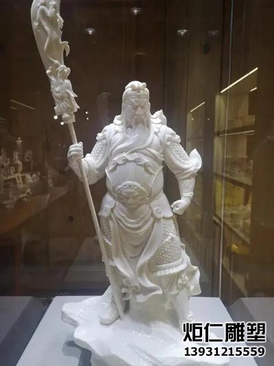 汉白玉关公像工艺品(图3) 1.jpg