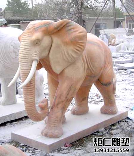 大理石大象雕塑(图1) 5.jpg