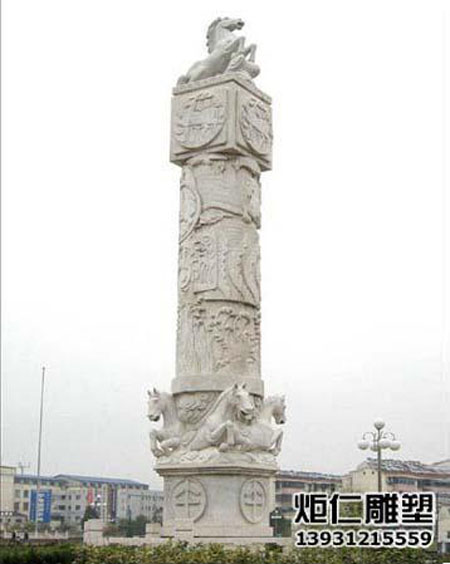 大理石十二生肖柱(图3) 4.jpg