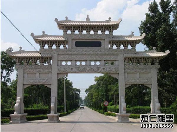 大型古建石雕牌楼(图1) 1.jpg