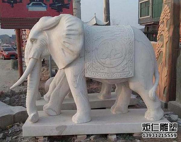 汉白玉大象石雕(图2) 2.jpg