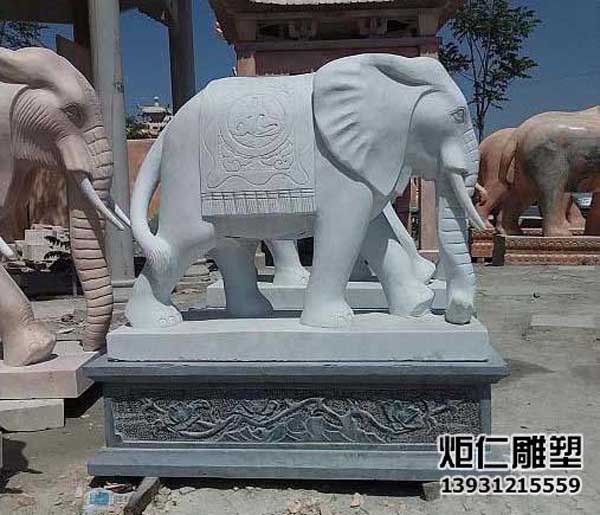 汉白玉大象石雕(图4) 3.jpg