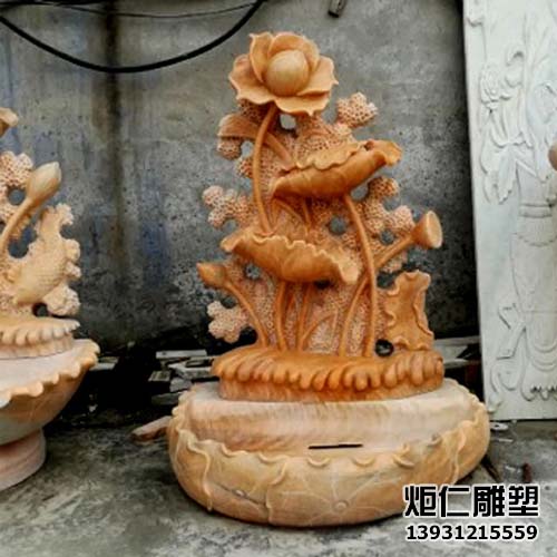 园林石雕荷花雕塑(图2) 4.jpg