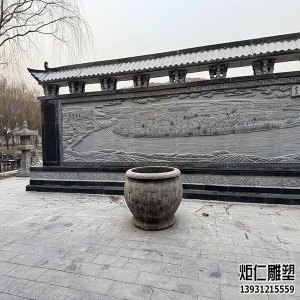 荣河博物馆芝麻黑影壁墙(图2) 4.jpg